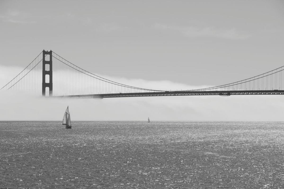 Golden Gate im Nebel I