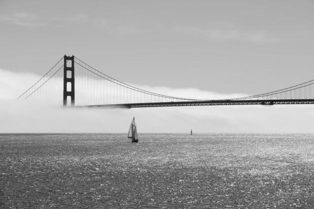 Golden Gate im Nebel II