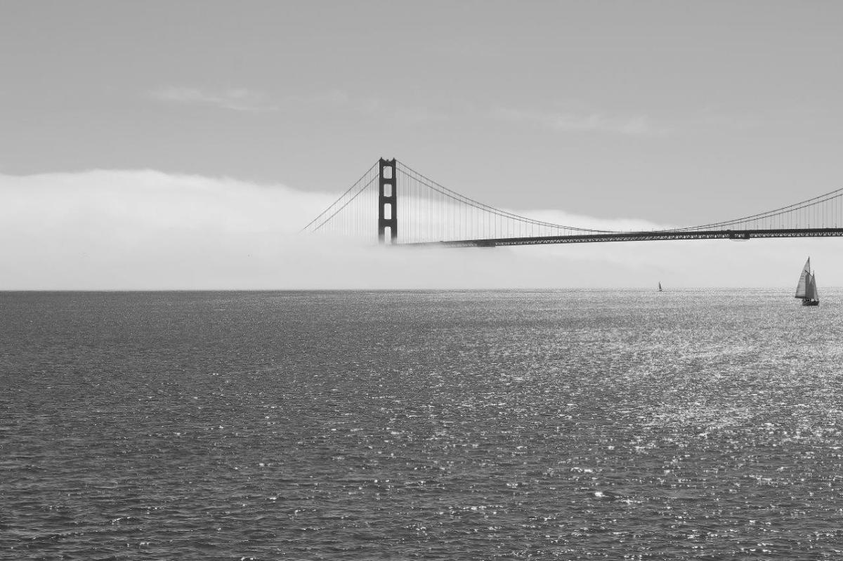 Golden Gate im Nebel III