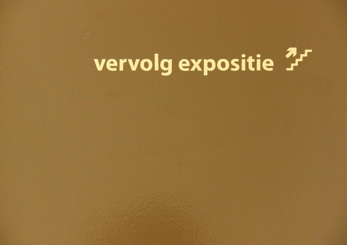 "Vervolg expositie" - Ausstellungsrundgang