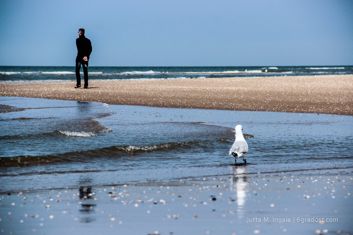 Strandspaziergänger