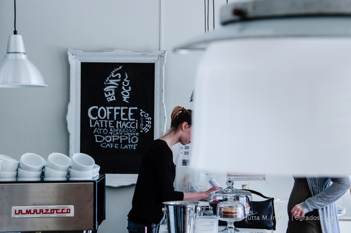 Blick hinter die Theke