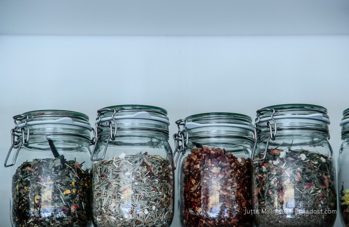 Tee - dekorativ im Weckglas