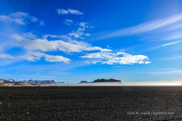 Nebelbänke am frühen Morgen
