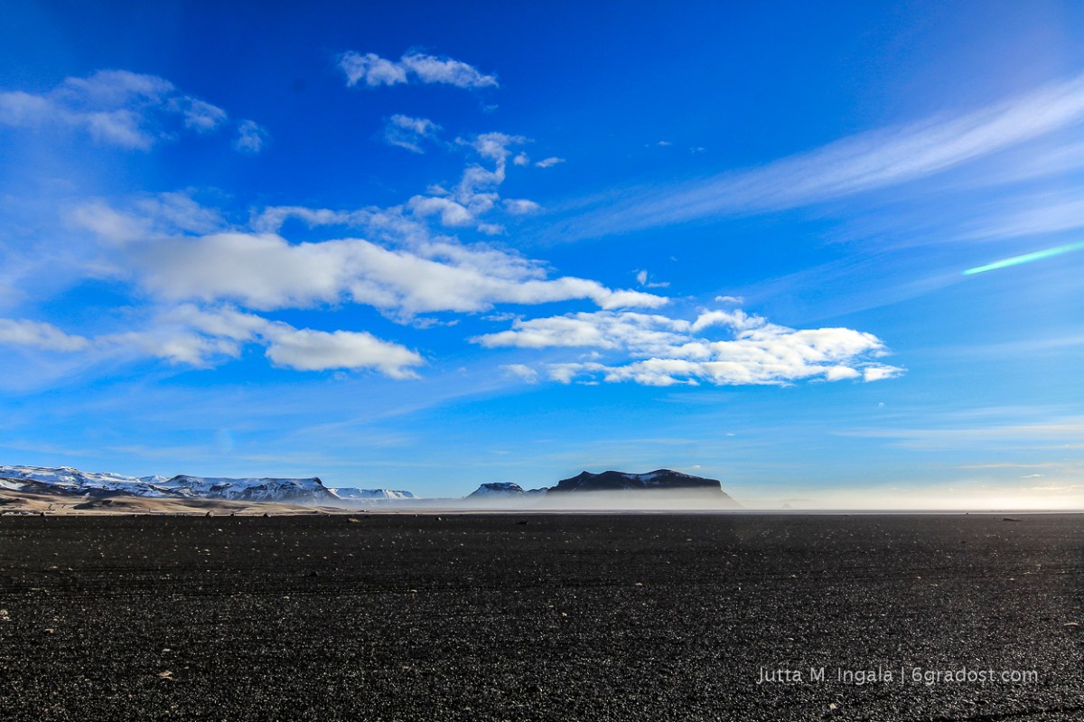 Nebelbänke am frühen Morgen