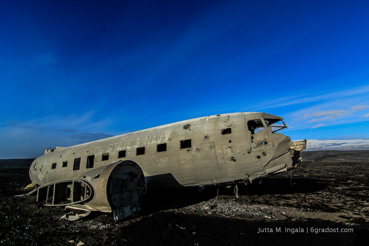 DC-3 - das Wrack 41 Jahre später