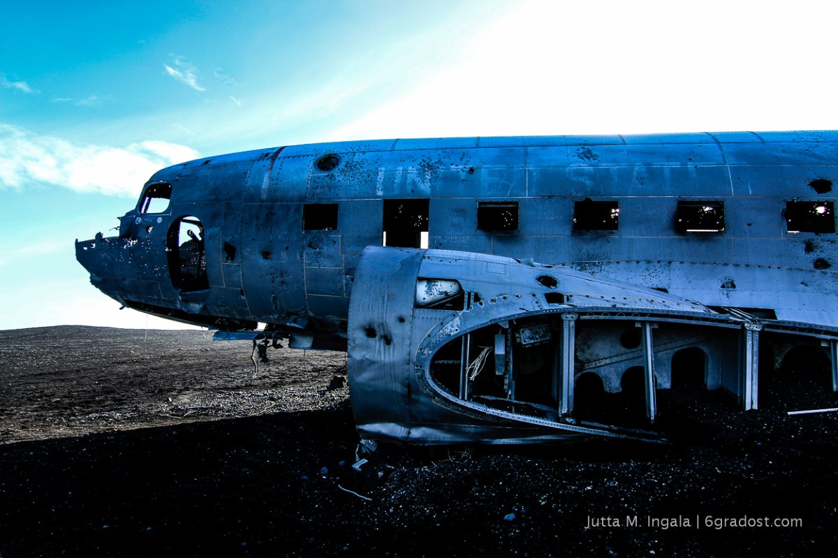 Wrack am Sólheimasandur