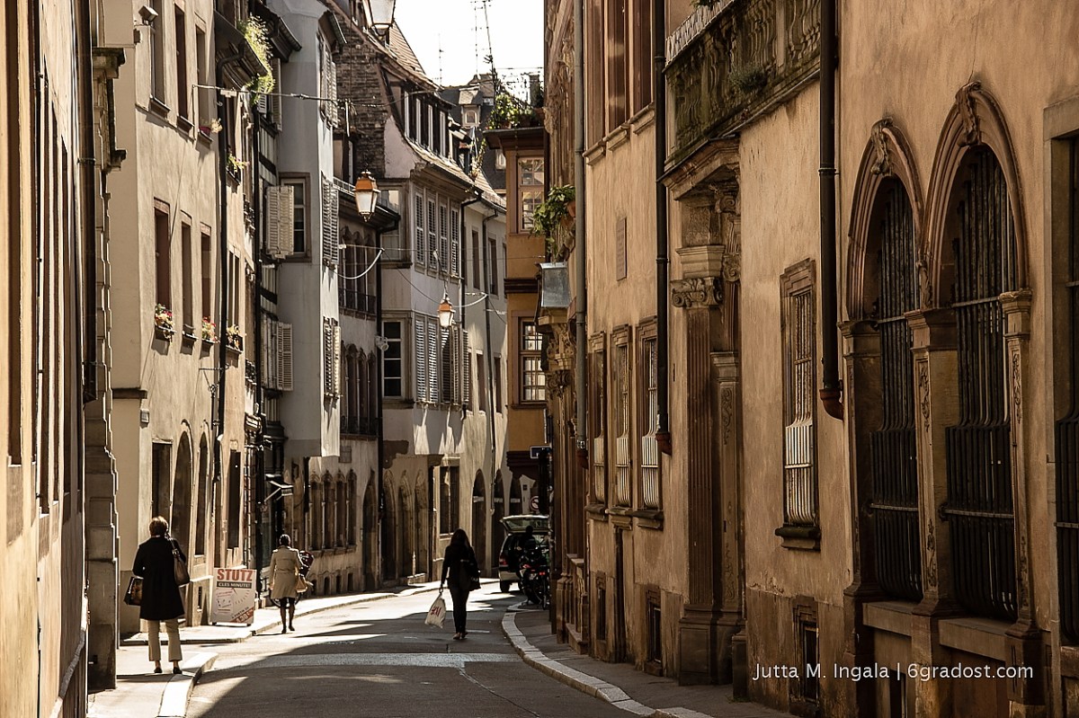 In den Gassen von Straßburg