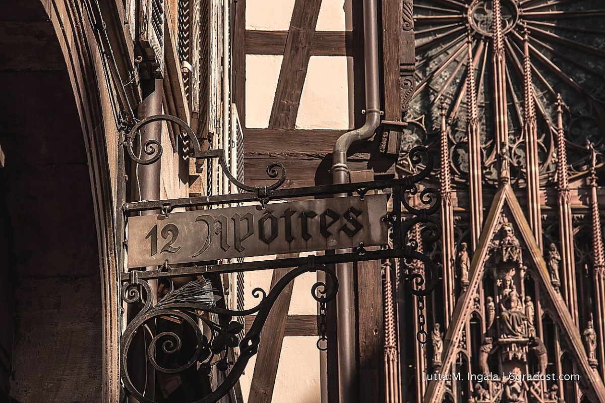Straßenszene mit Blick auf das Münster
