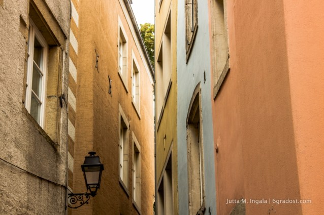 In den Straßen von Luxemburg