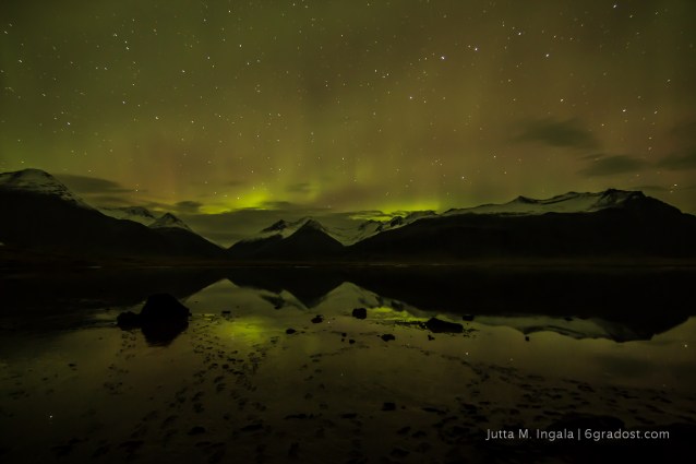 Nordlichter über Papafjörður