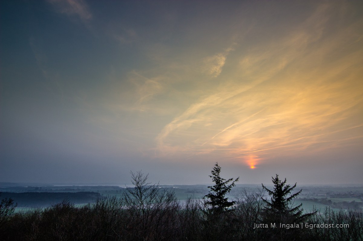 Dämmerung auf dem Hessenstein