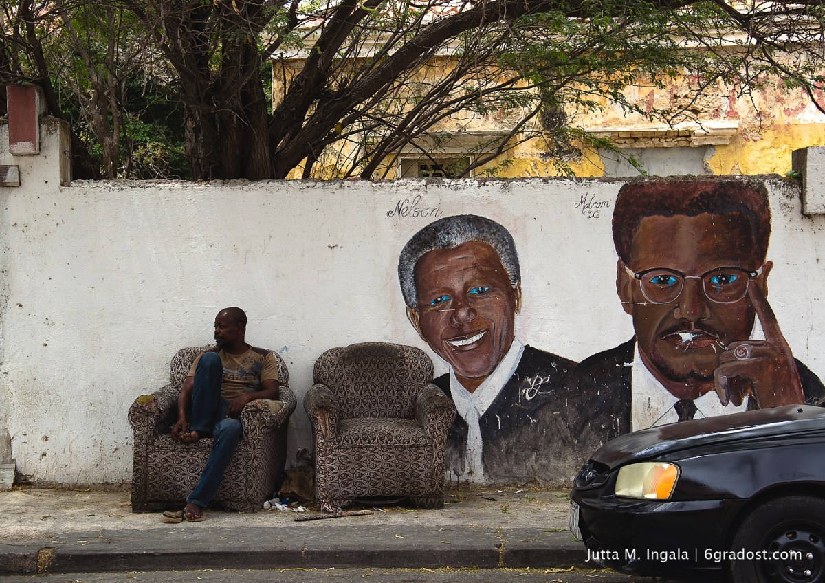 Straßenszene in Otrobanda