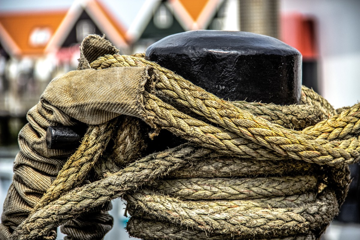 Festgemacht am Liegeplatz