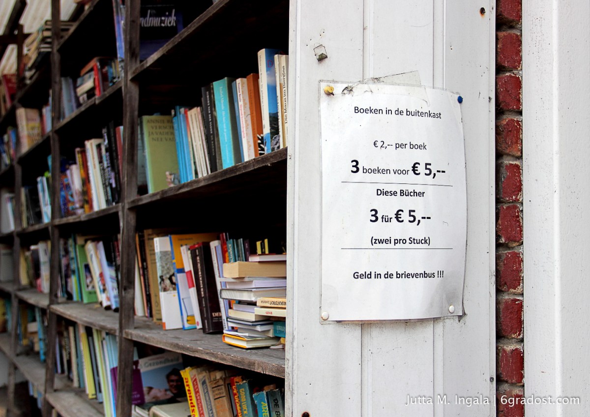 Stöbern, finden, Obolus in den Briefkasten